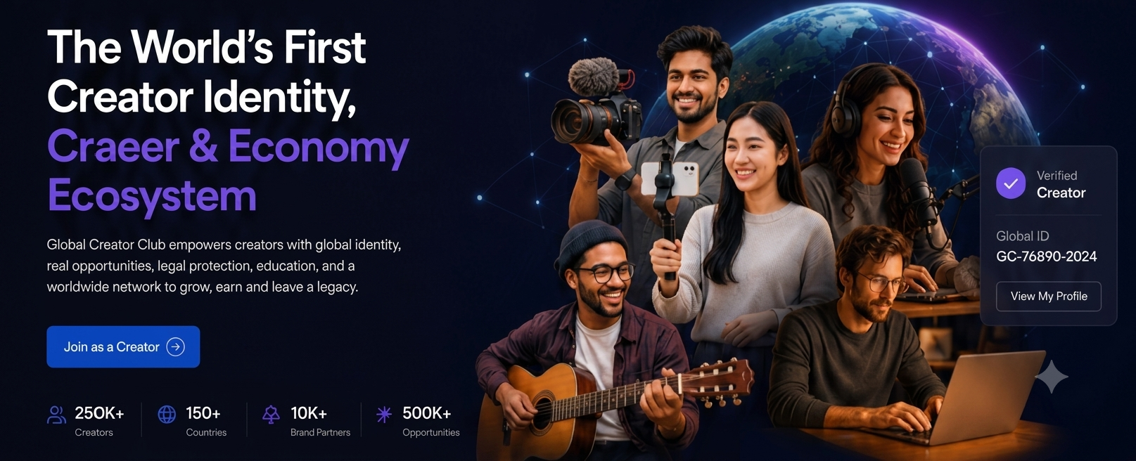 GlobalCreatorClub Banner